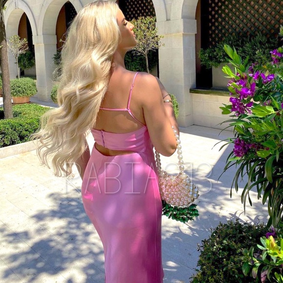 LAST 1!🔥ZARA SATIN EFFECT CUT OUT DRESS - Picture 8 of 17